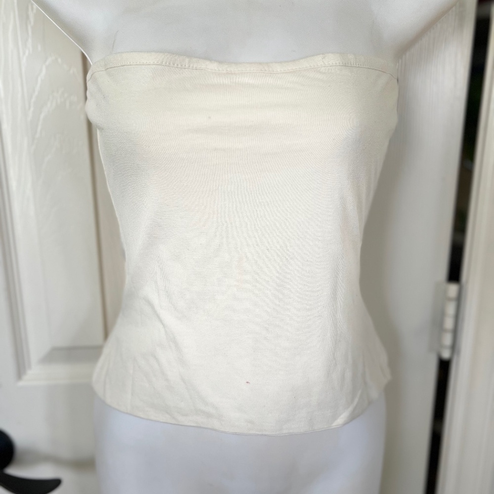 WeWoreWhat Whisper White Tube Top